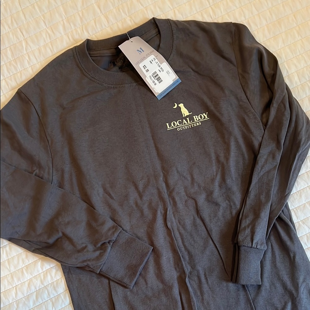 NWT • Youth M Local Boy Flag Long Sleeve Tee